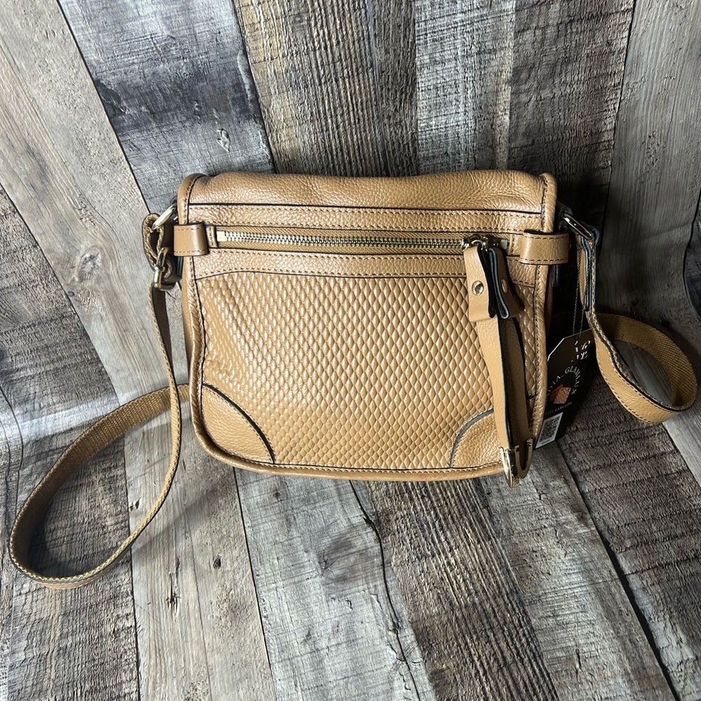 DUDU Leather small crossbody handbag adjustable strap